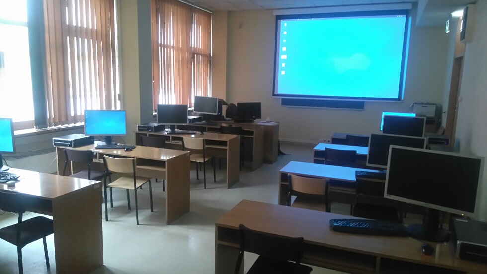 view of computer lab D111